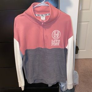 VS pink sweatshirt